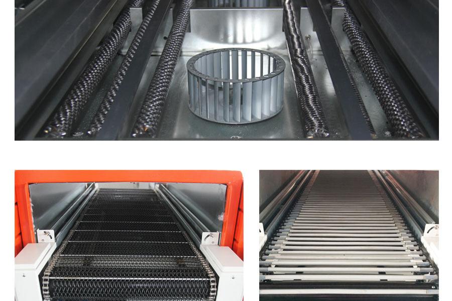 Adjustable Height Shrink Tunnel with mesh conveyor (BS-G450)